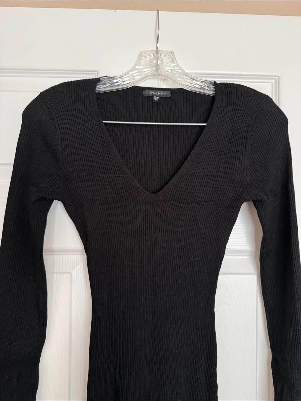 Dynamite Black Knee Length Dress XS